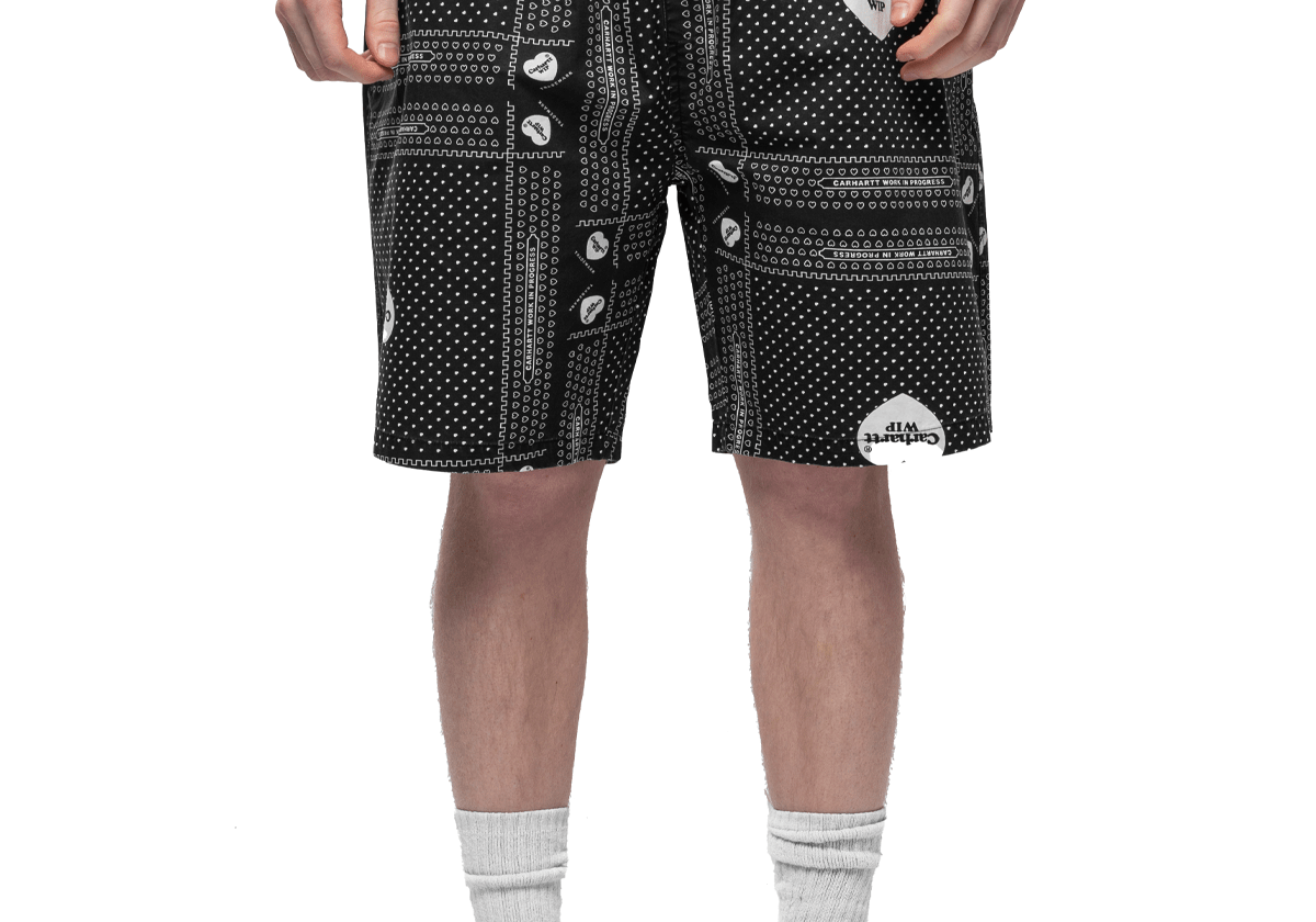 Heart Bandana Short Black - LIKELIHOOD