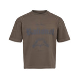 Heart Boxy Tee Dusty Brown - LIKELIHOOD
