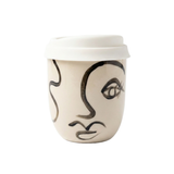 Painted Face Travel Mug