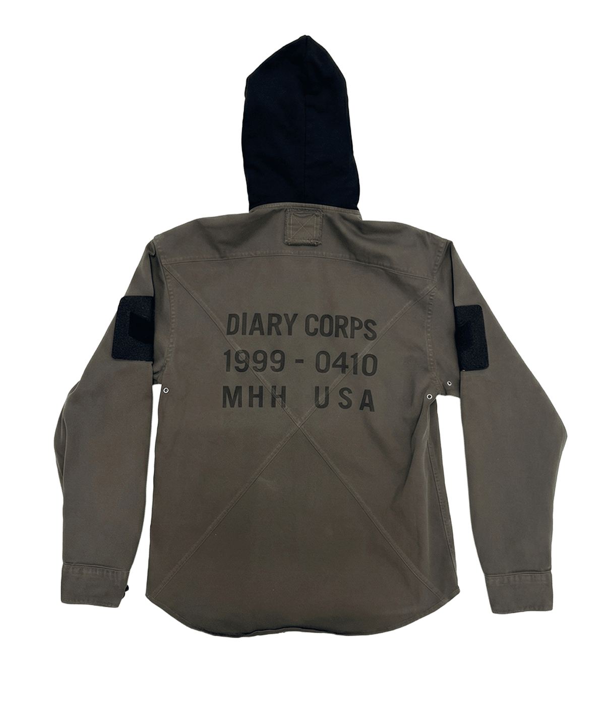 Hooded Shirt Khaki - LIKELIHOOD