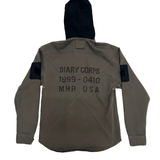 Hooded Shirt Khaki - LIKELIHOOD