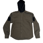 Hooded Shirt Khaki - LIKELIHOOD