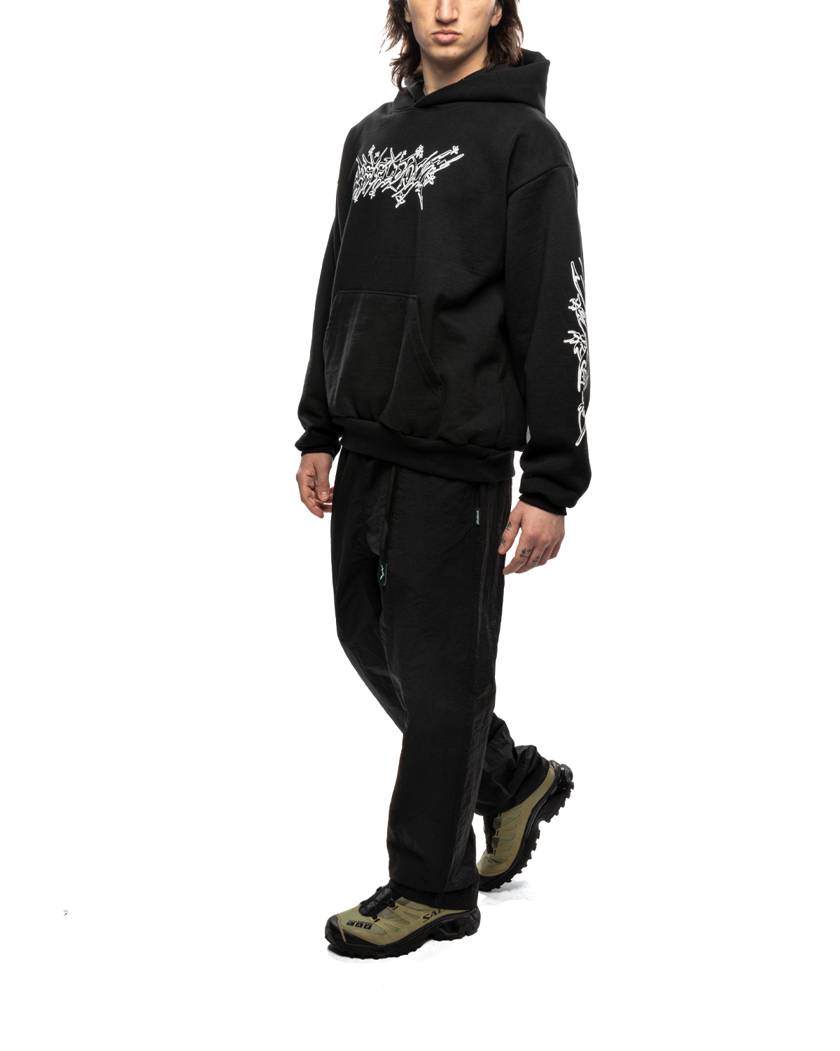 Growth Hoodie Black