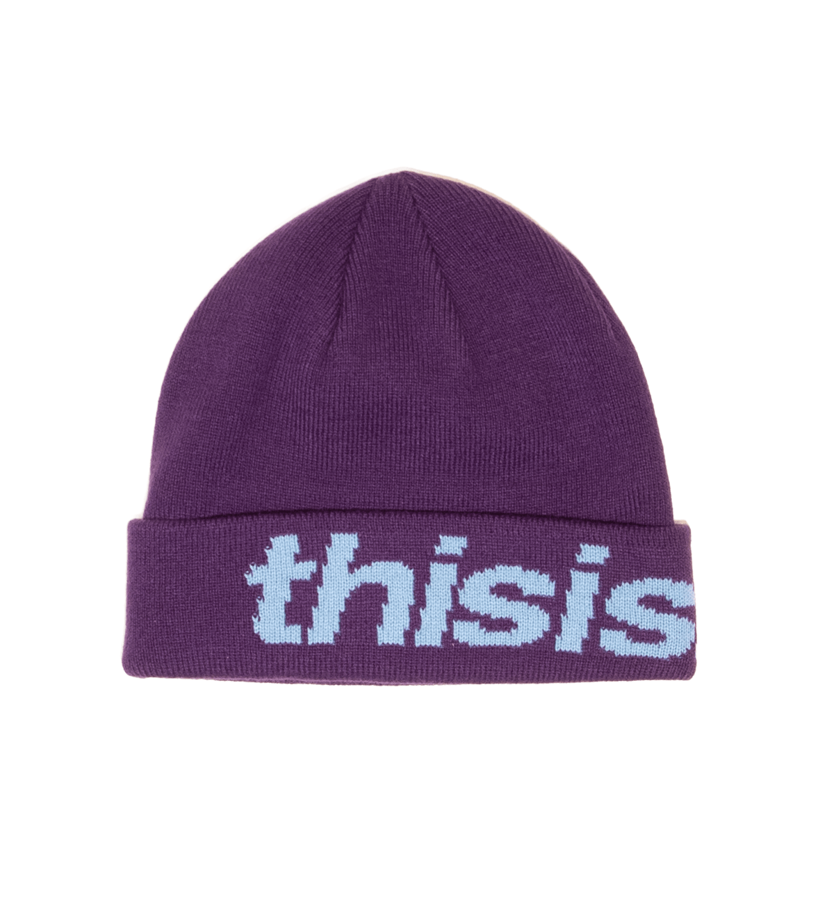 HSP - Logo Big Cuff Beanie Purple - LIKELIHOOD