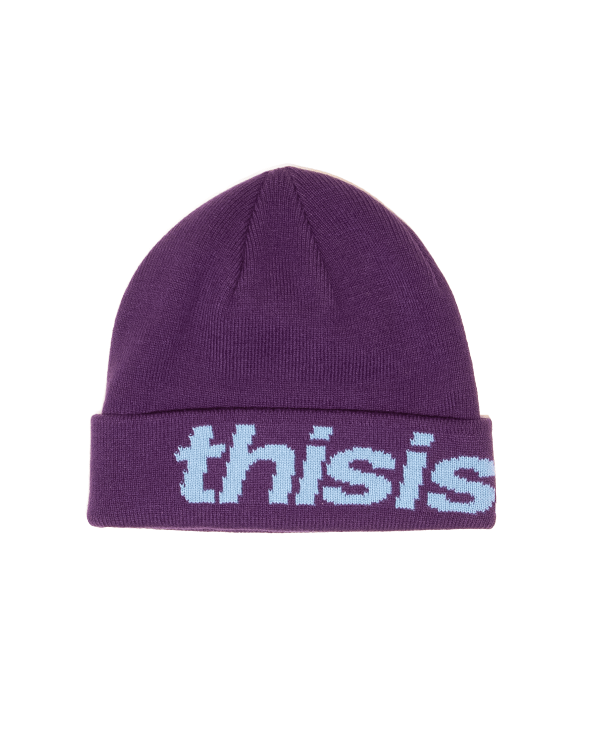 HSP - Logo Big Cuff Beanie Purple - LIKELIHOOD