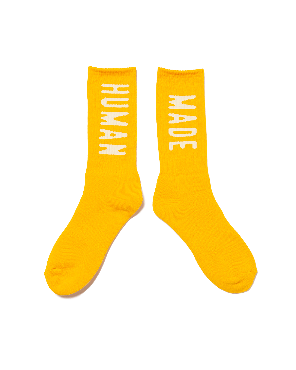 HM Logo Socks Yellow