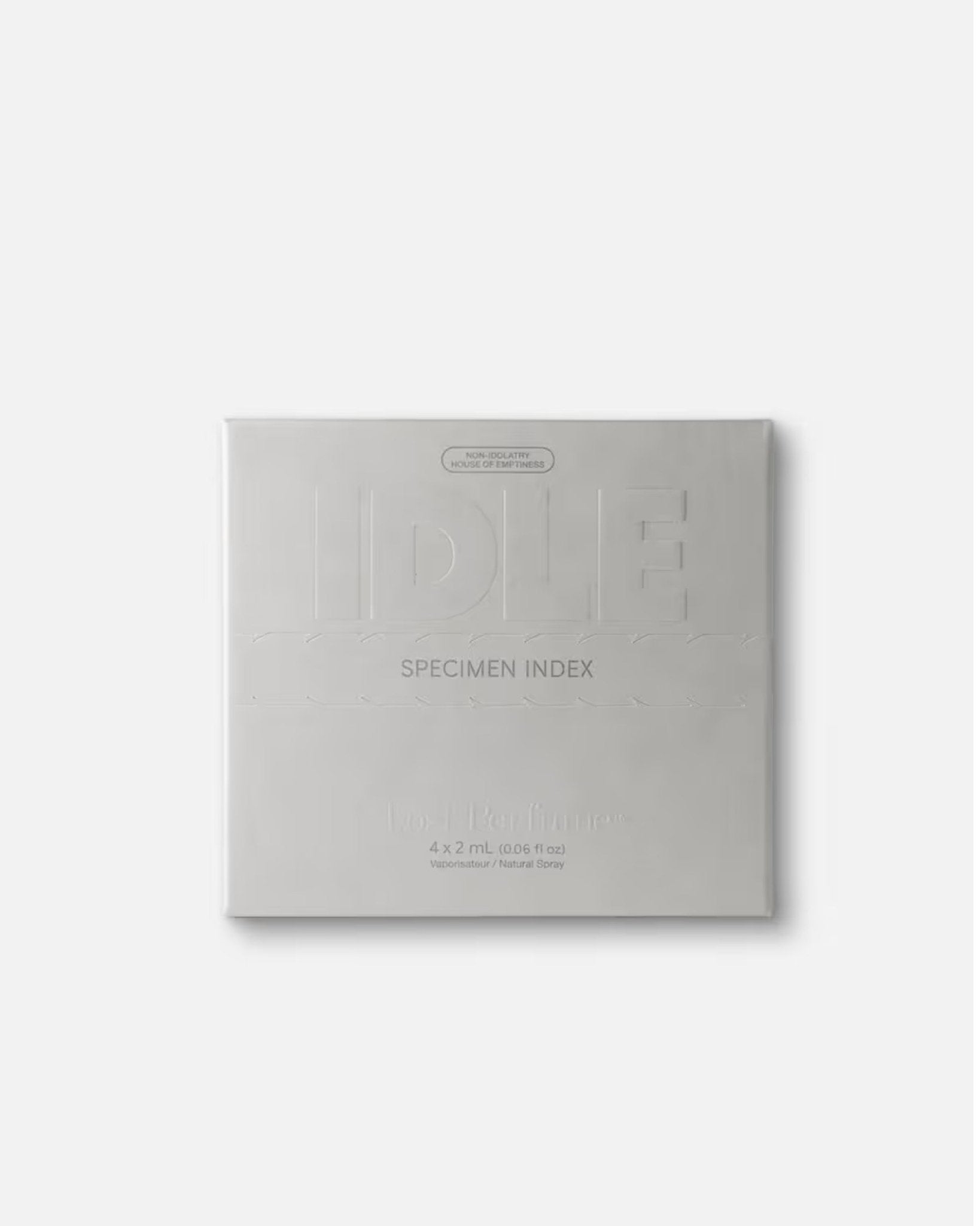 IDLE Specimen Index Fragrance Sample Set - LIKELIHOOD