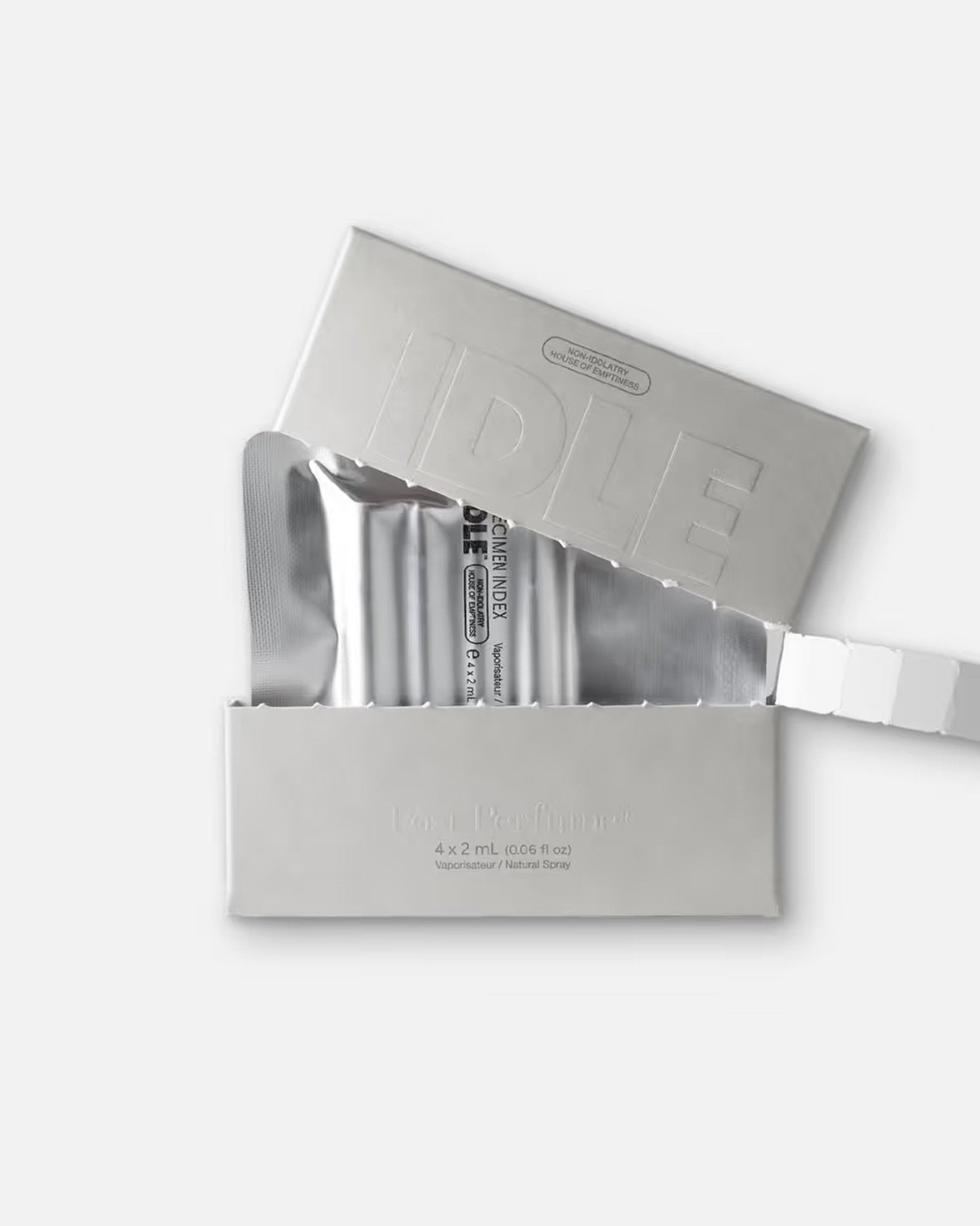 IDLE Specimen Index Fragrance Sample Set - LIKELIHOOD
