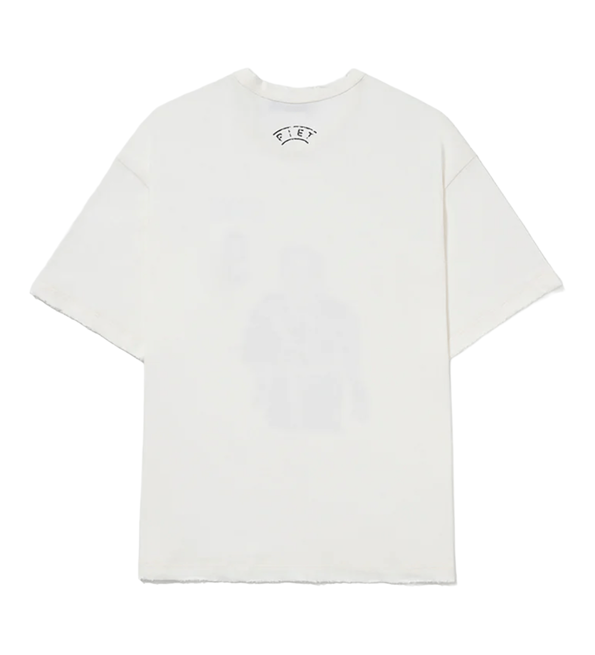 Illustrated T-shirt Bone White 'Love 9' - LIKELIHOOD