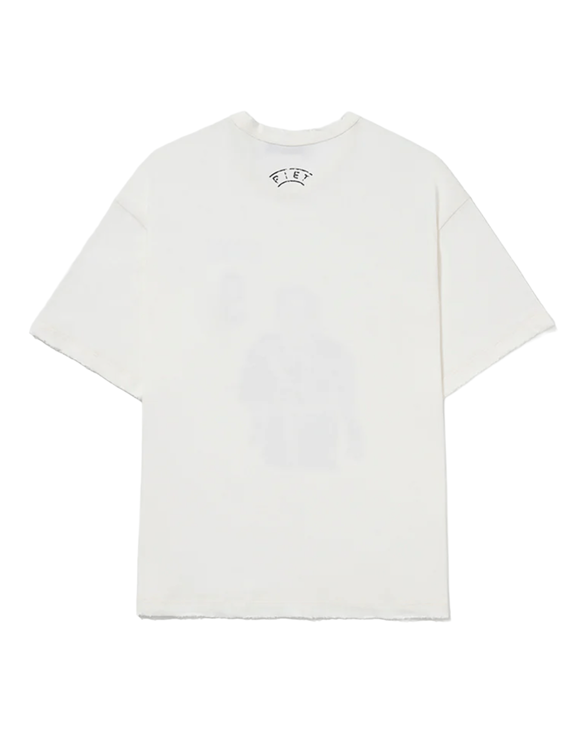 Illustrated T-shirt Bone White 'Love 9' - LIKELIHOOD