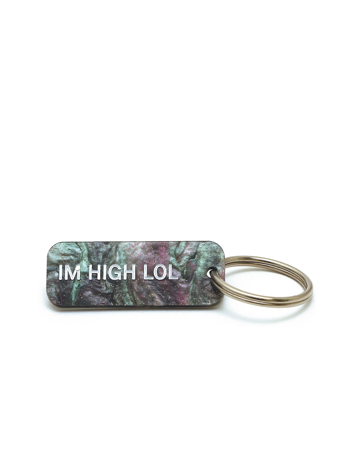 IM HIGH LOL - Key Tag 'Abalone'