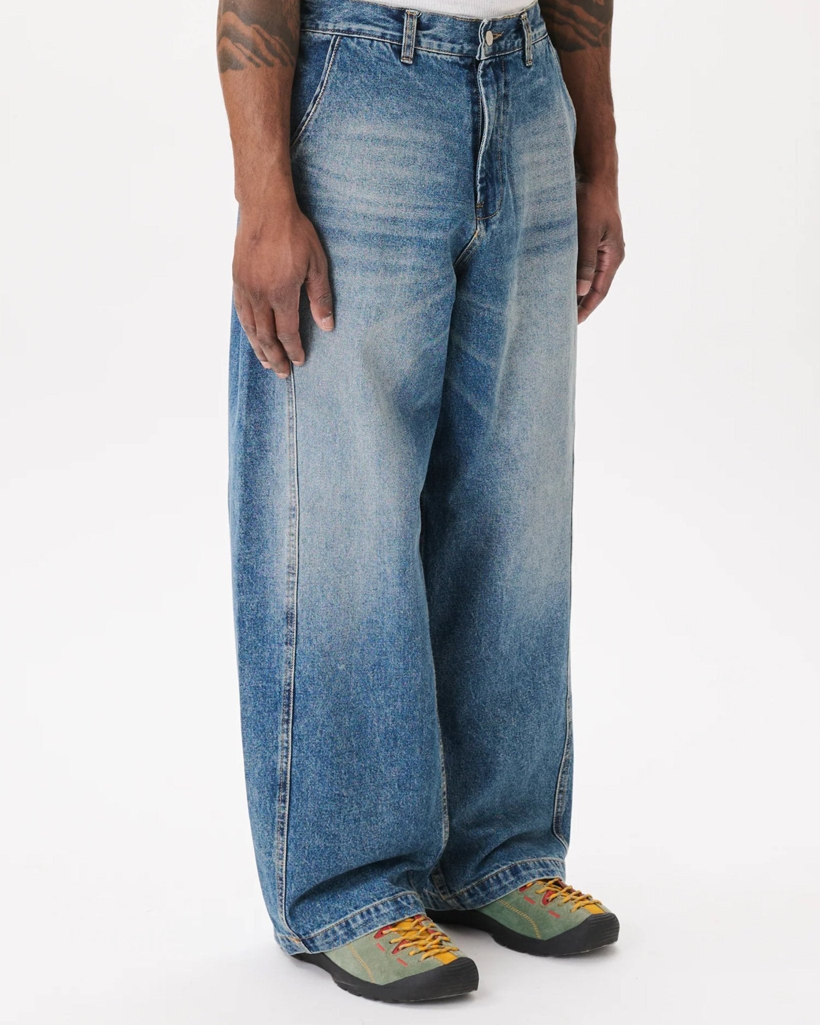 In-Stitch Denim Jeans Blue - LIKELIHOOD