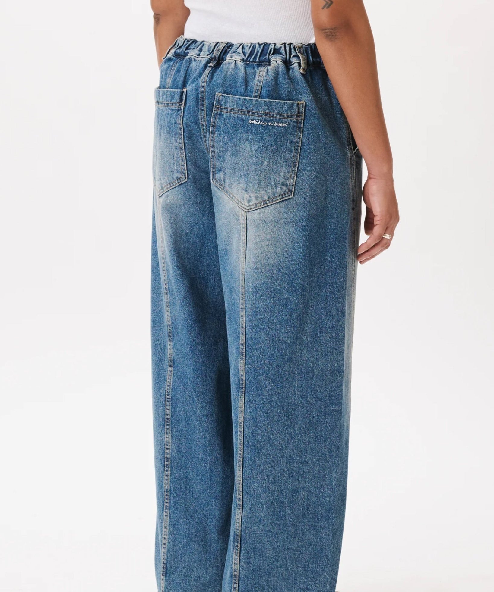In-Stitch Denim Jeans Blue - LIKELIHOOD