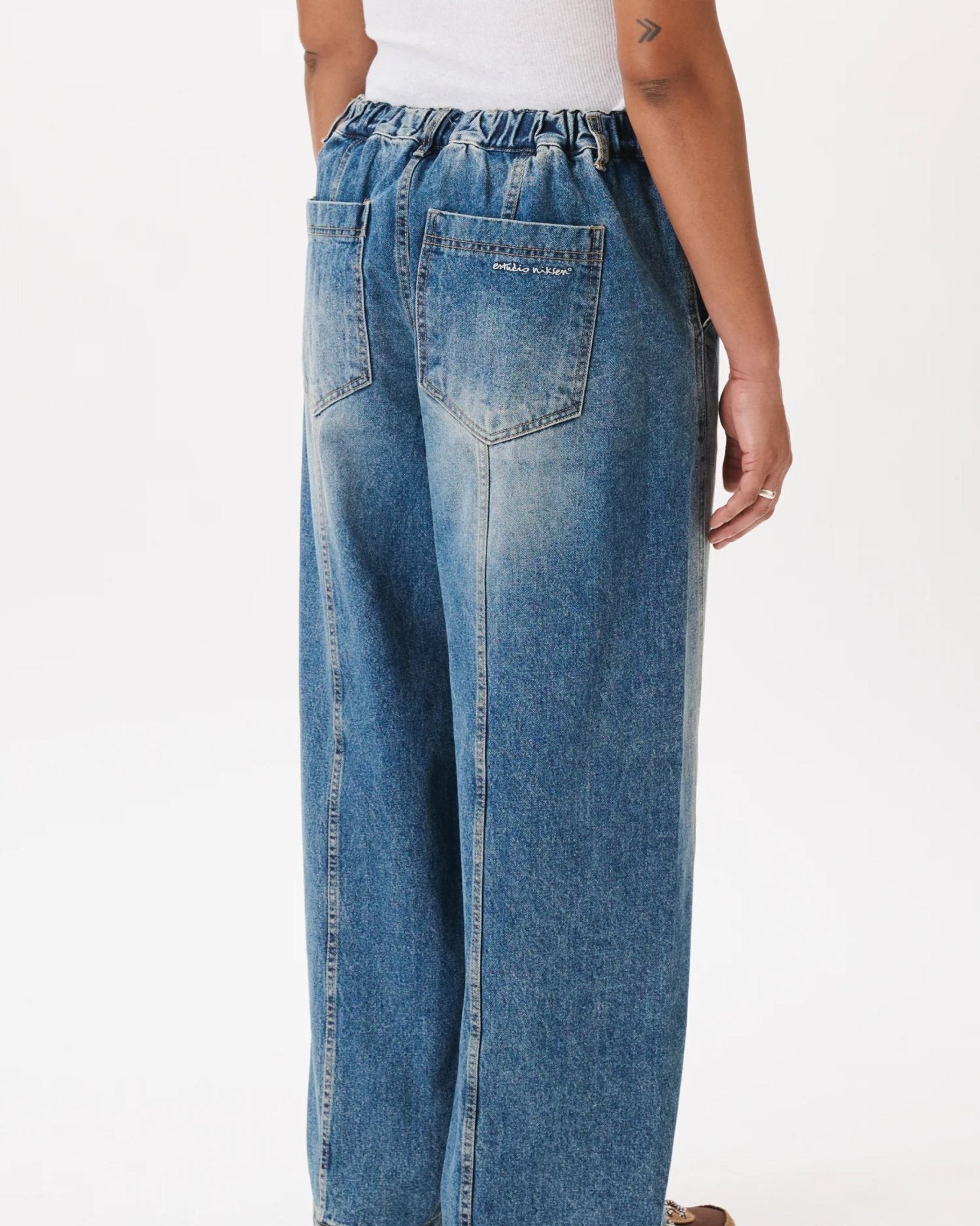 In-Stitch Denim Jeans Blue - LIKELIHOOD