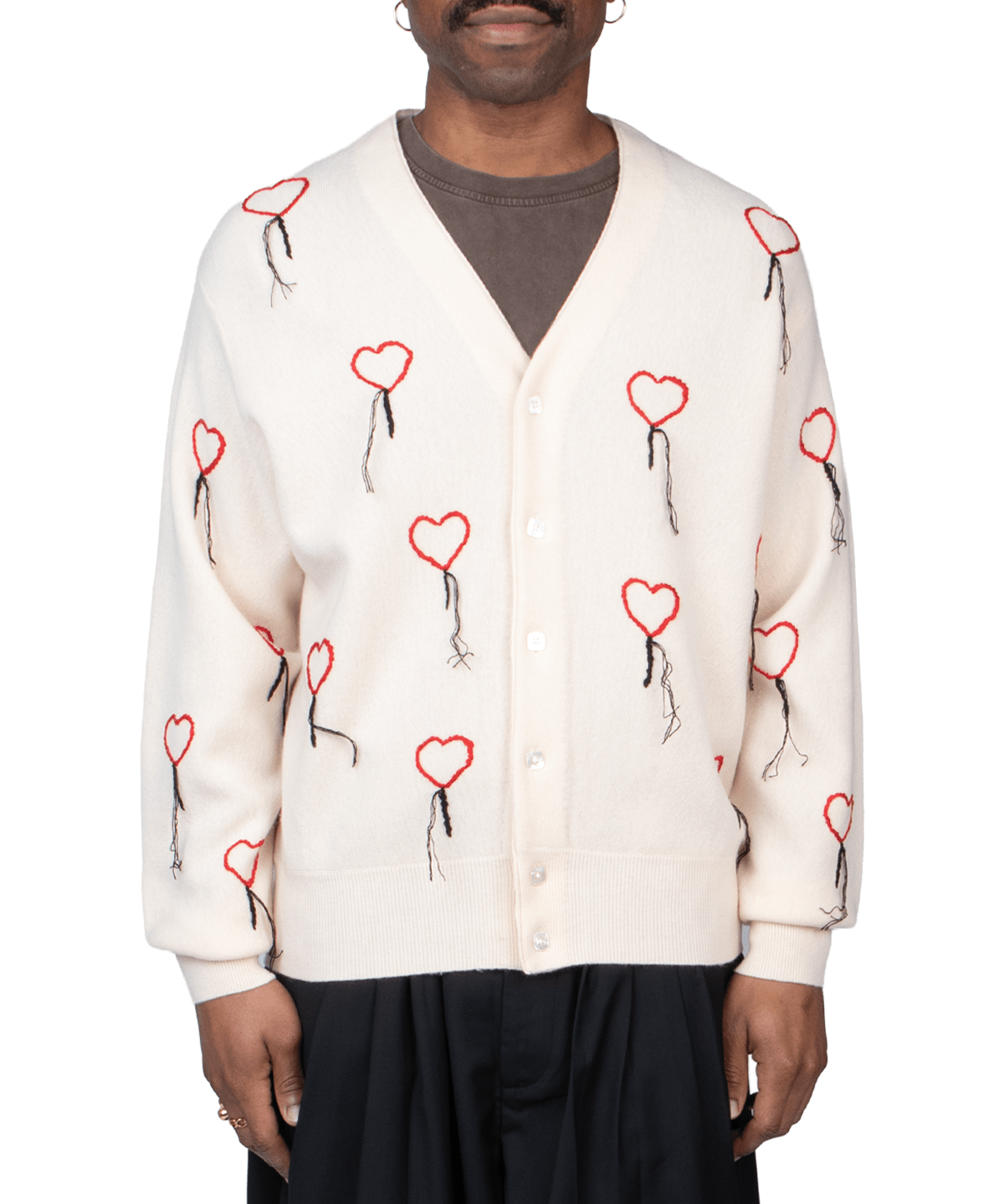 Ivory Balloon Cardigan - LIKELIHOOD