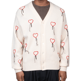 Ivory Balloon Cardigan - LIKELIHOOD