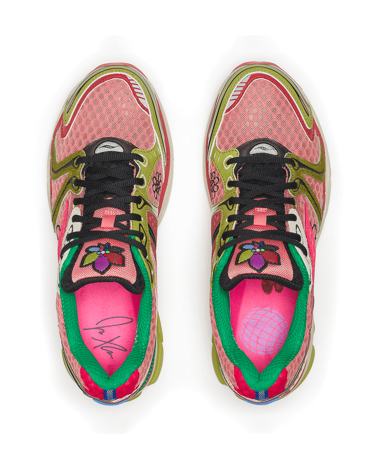 Jae Tips x Progrid Triumph 4 Peach/Leaf - LIKELIHOOD