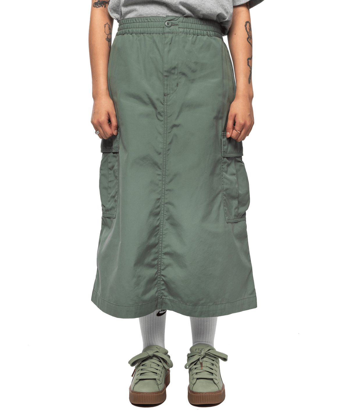 Jet Cargo Skirt Park (Rinsed) Womens - LIKELIHOOD