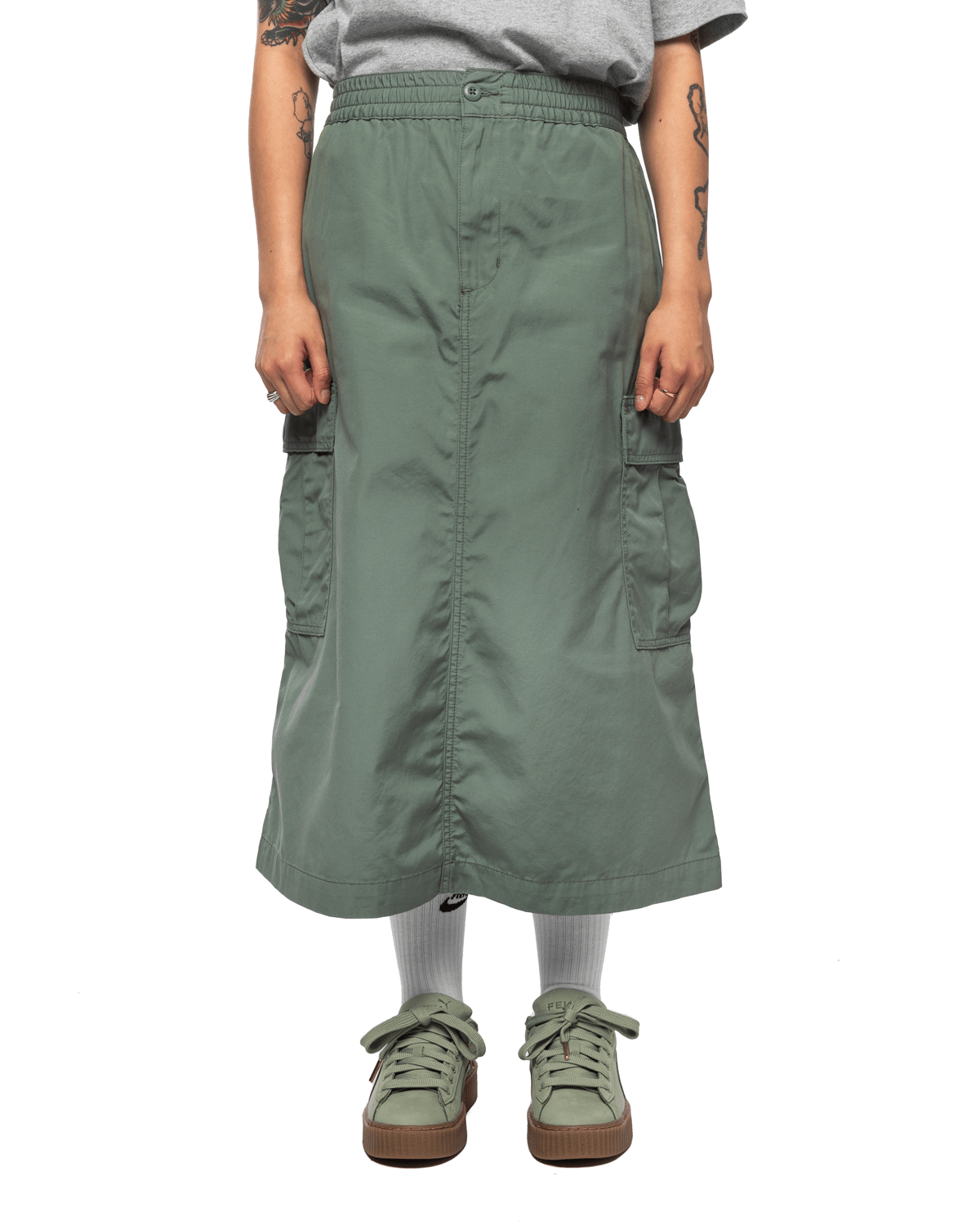 Jet Cargo Skirt Park (Rinsed) Womens - LIKELIHOOD