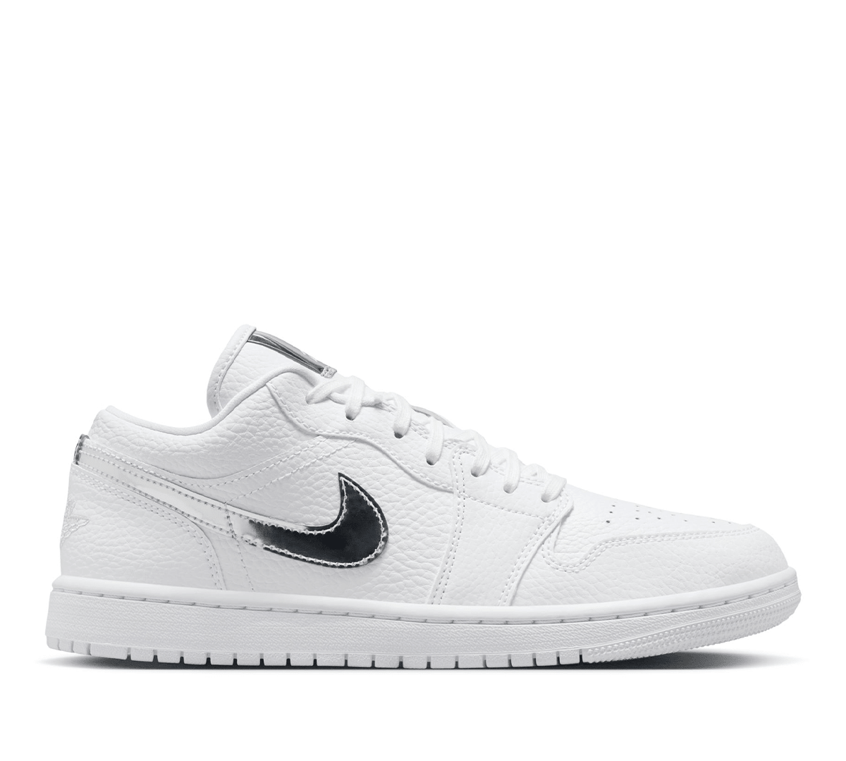 Jordan 1 Low SE White/Metalllic Silver (Women's) - LIKELIHOOD