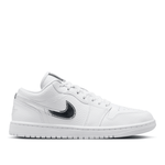 Jordan 1 Low SE White/Metalllic Silver (Women's) - LIKELIHOOD