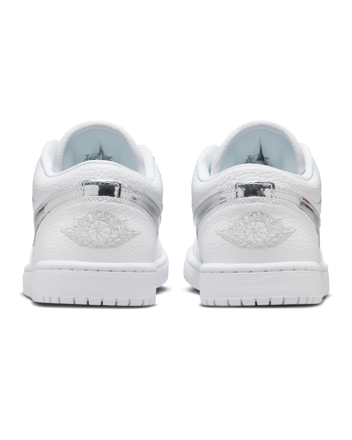 Jordan 1 Low SE White/Metalllic Silver (Women's) - LIKELIHOOD
