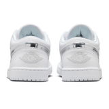 Jordan 1 Low SE White/Metalllic Silver (Women's) - LIKELIHOOD