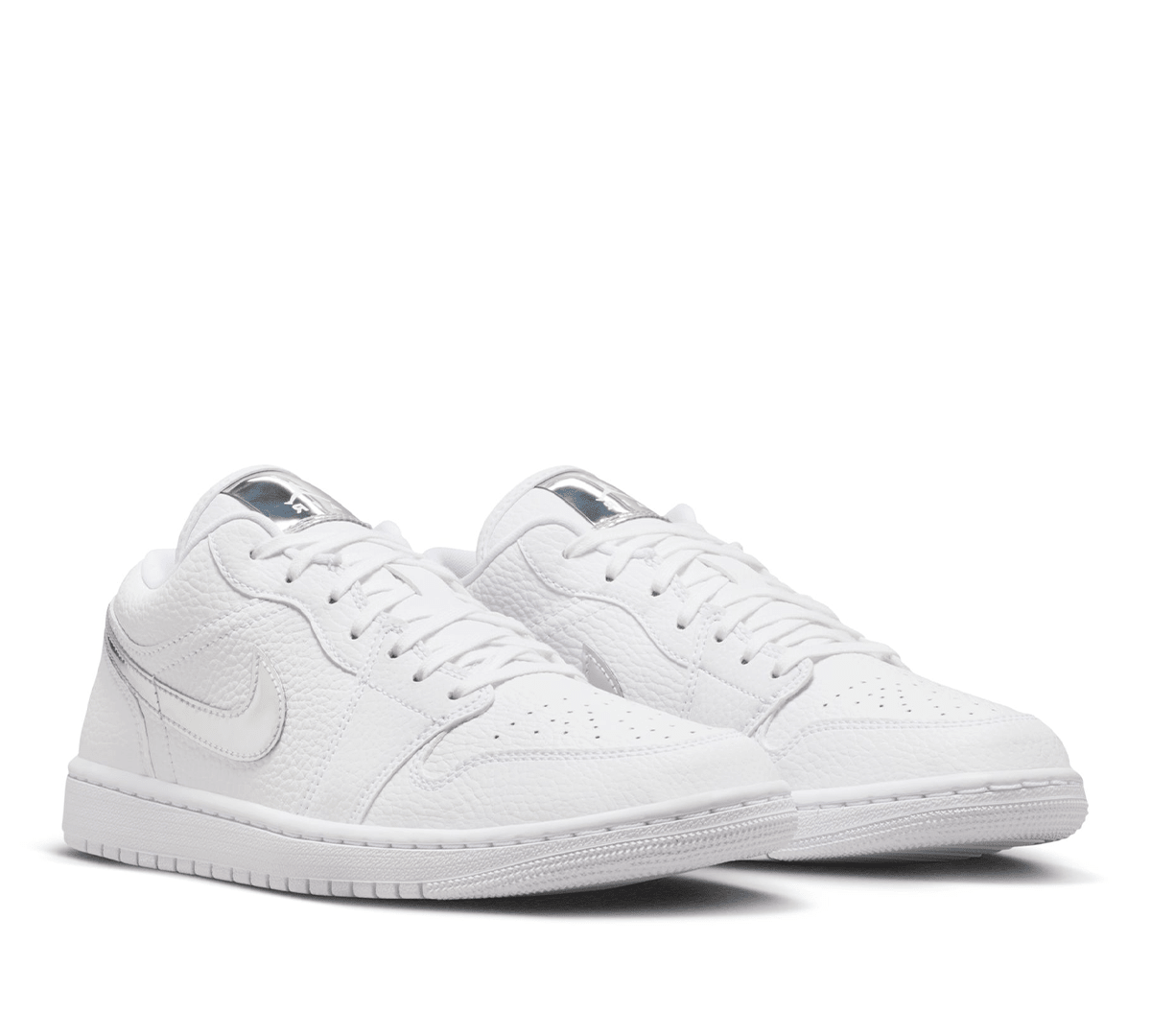 Jordan 1 Low SE White/Metalllic Silver (Women's) - LIKELIHOOD