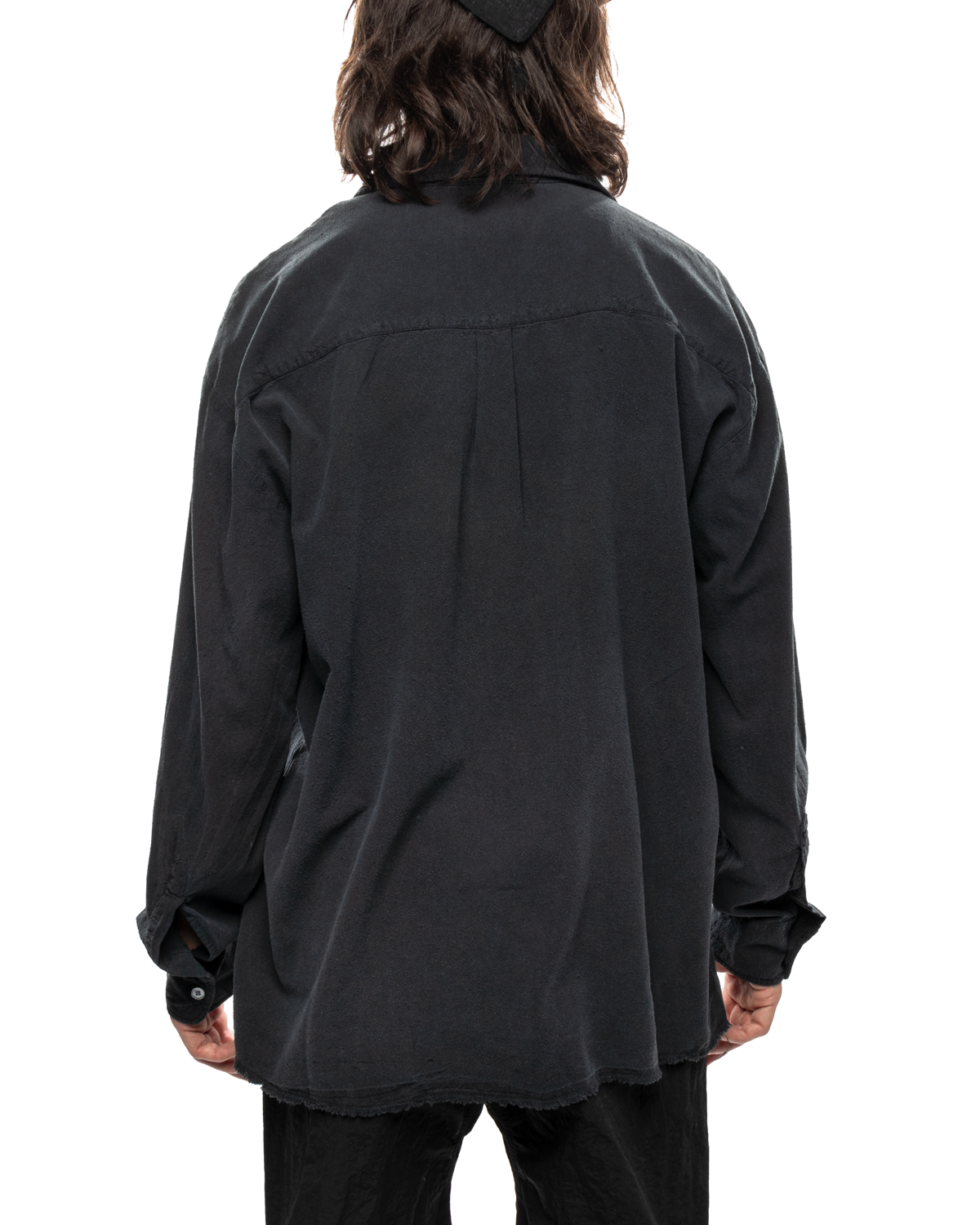 Keen Raw Black Noil Silk
