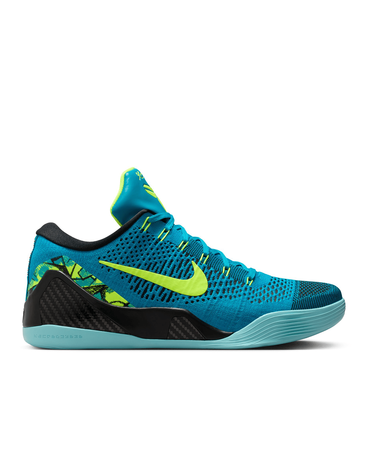 Kobe IX Elite Low Protro Neo Turquoise/Volt - LIKELIHOOD