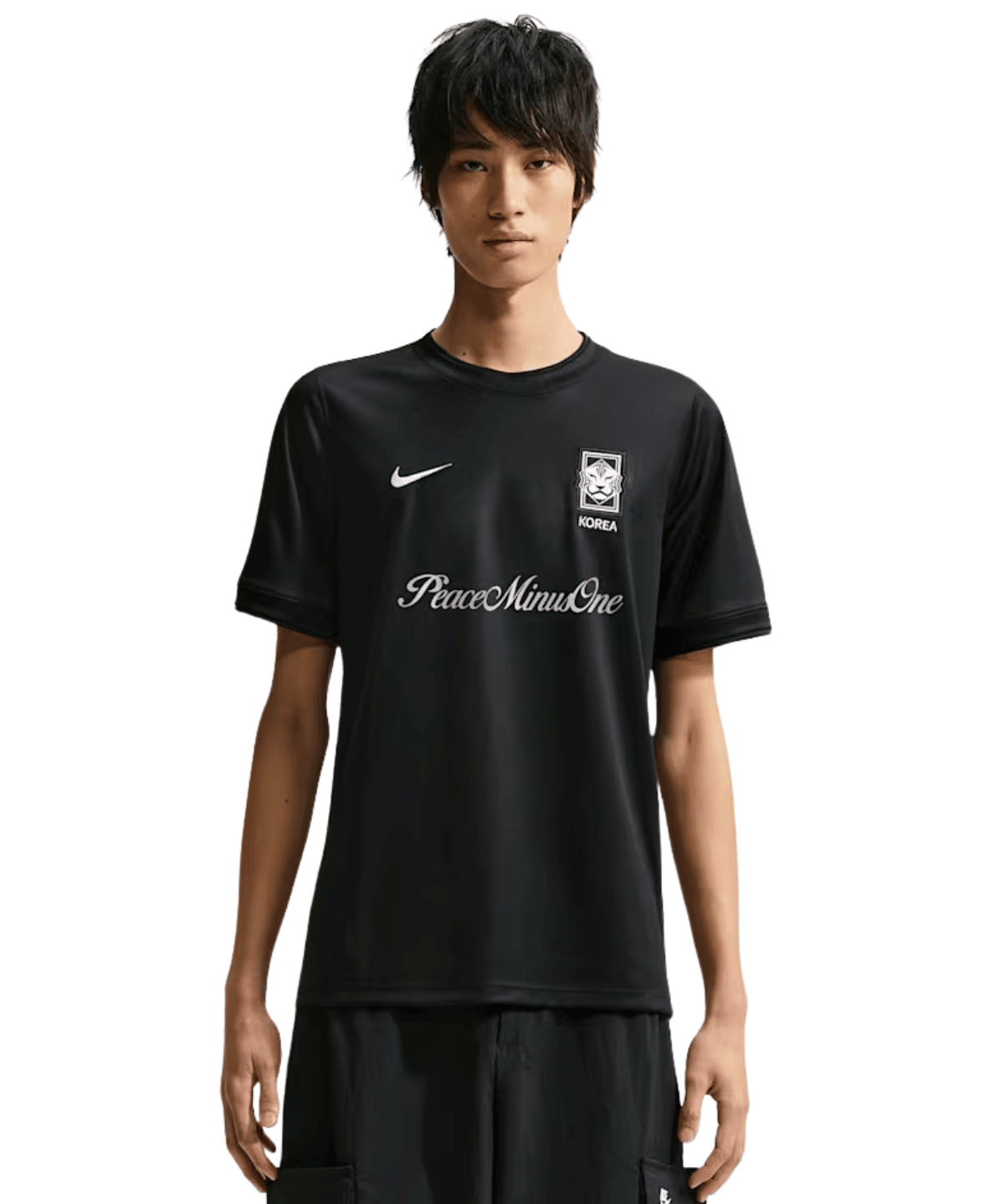 Korea x PEACEMINUSONE Academy Pro Short-Sleeve Soccer Top 'Front Logo' - LIKELIHOOD