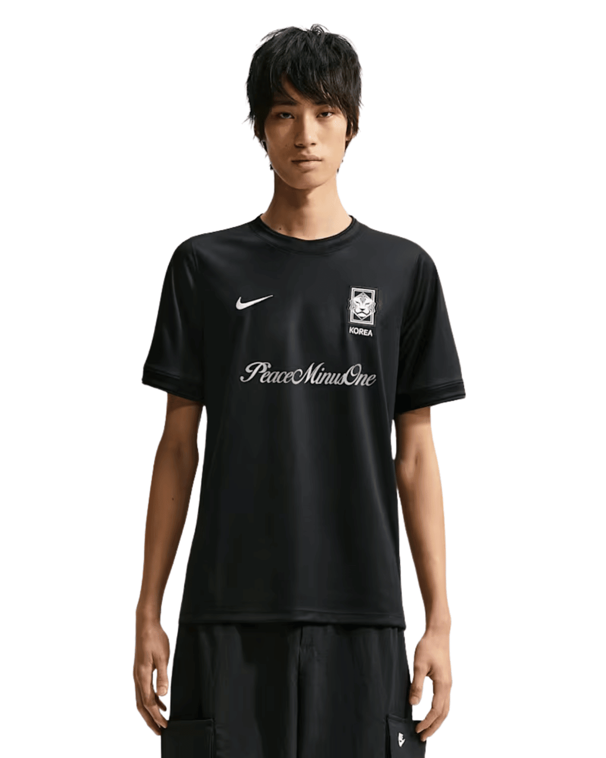 Korea x PEACEMINUSONE Academy Pro Short-Sleeve Soccer Top 'Front Logo' - LIKELIHOOD