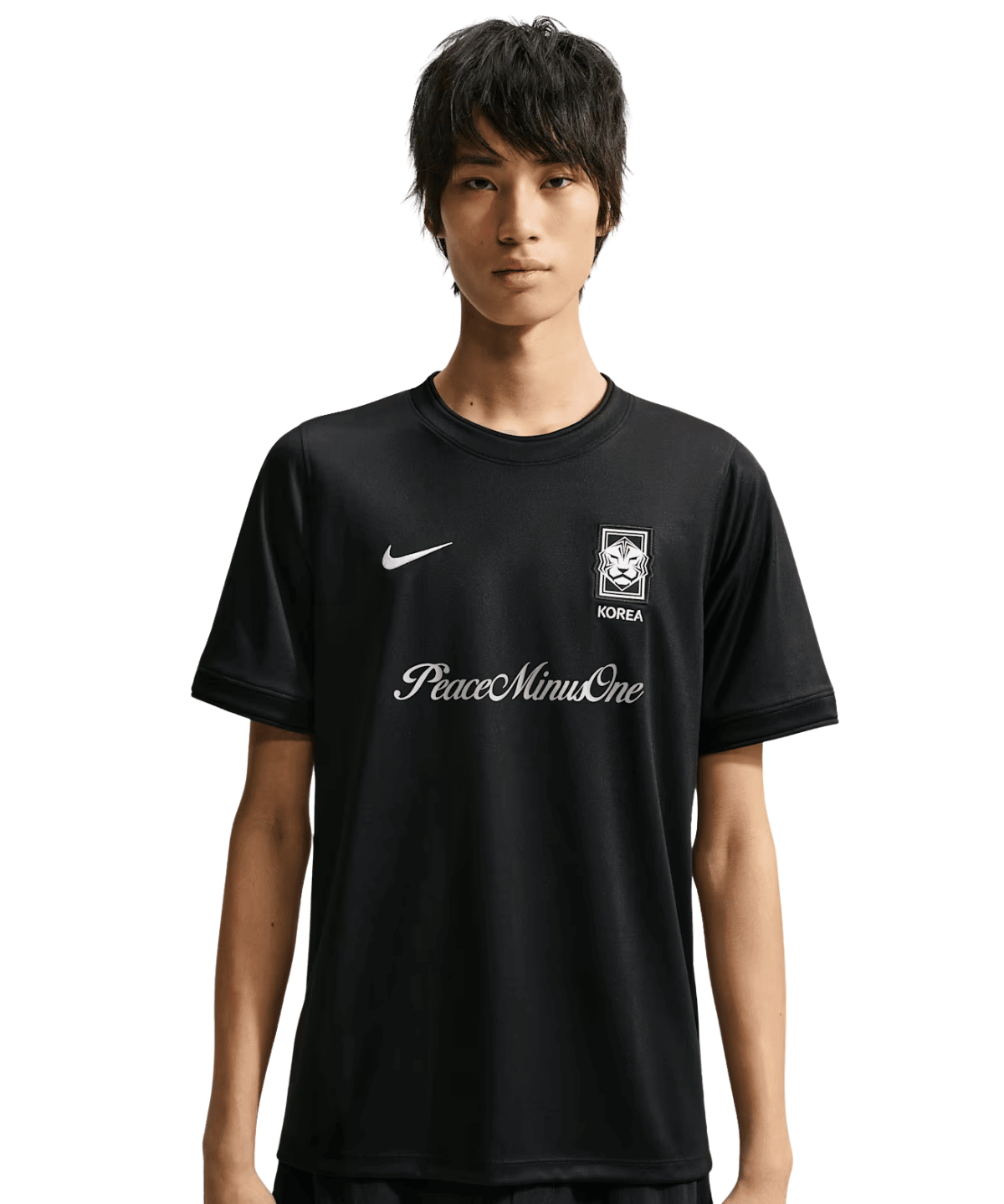 Korea x PEACEMINUSONE Academy Pro Short-Sleeve Soccer Top 'Front Logo' - LIKELIHOOD