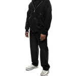 Landon Pant Stone Canvas Black - LIKELIHOOD