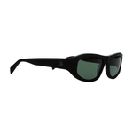 Landon Sunglasses Matte Black/Green - LIKELIHOOD