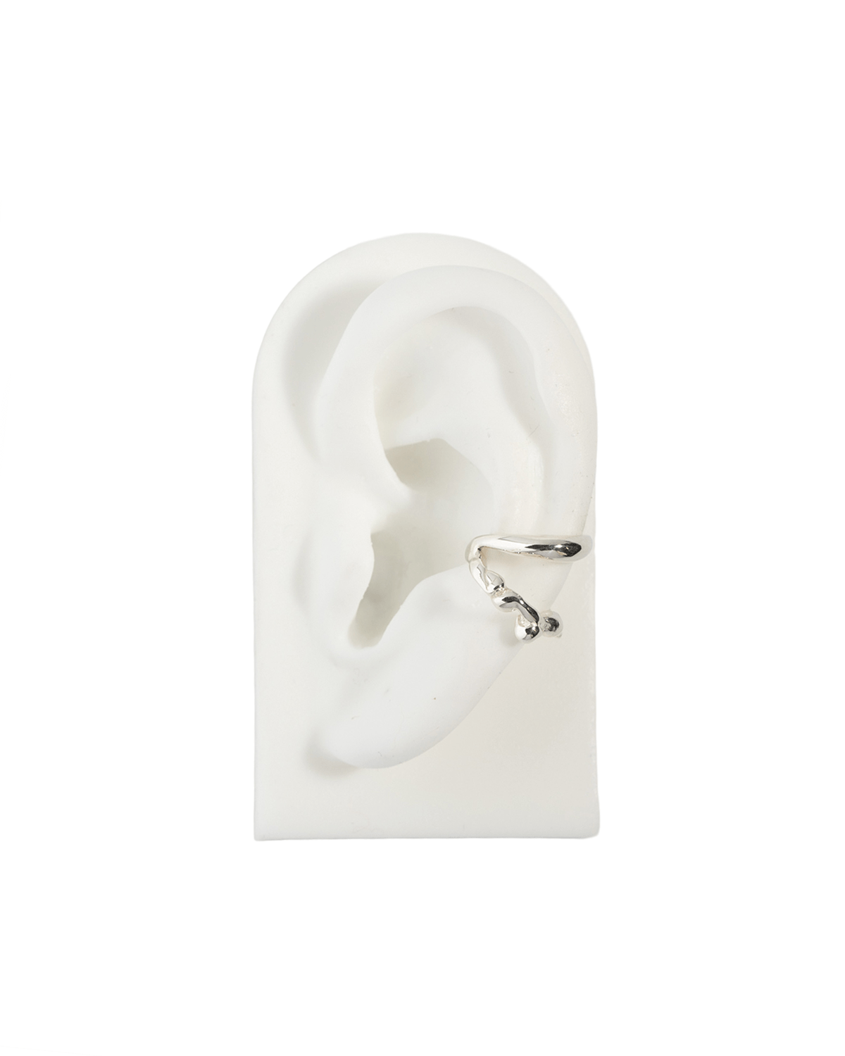 LAVA Double Ear Cuff Silver - LIKELIHOOD