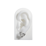 LAVA Dua Earring Silver - LIKELIHOOD