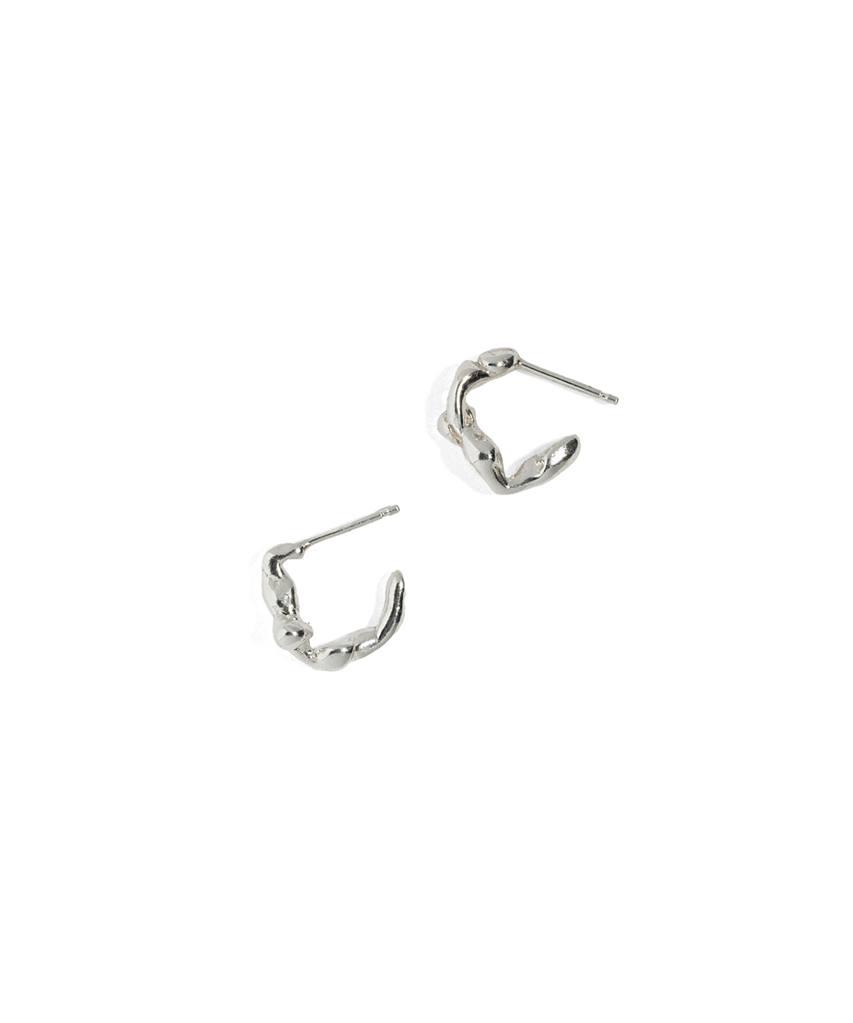 LAVA Hoop Small Silver - LIKELIHOOD