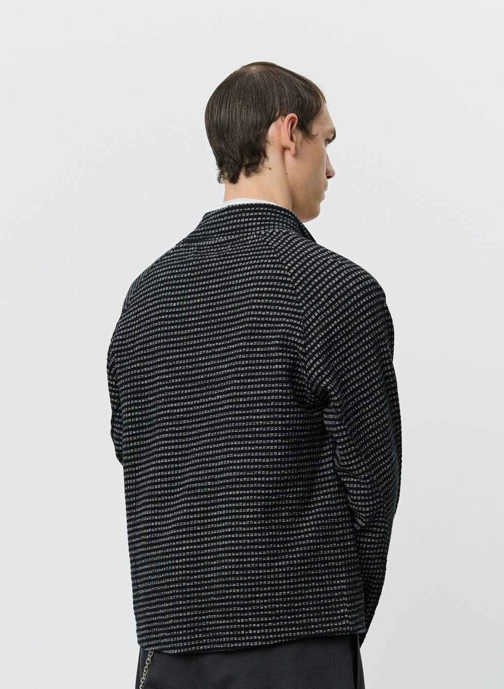 Leisure Zip Up Black Experienced Check - LIKELIHOOD