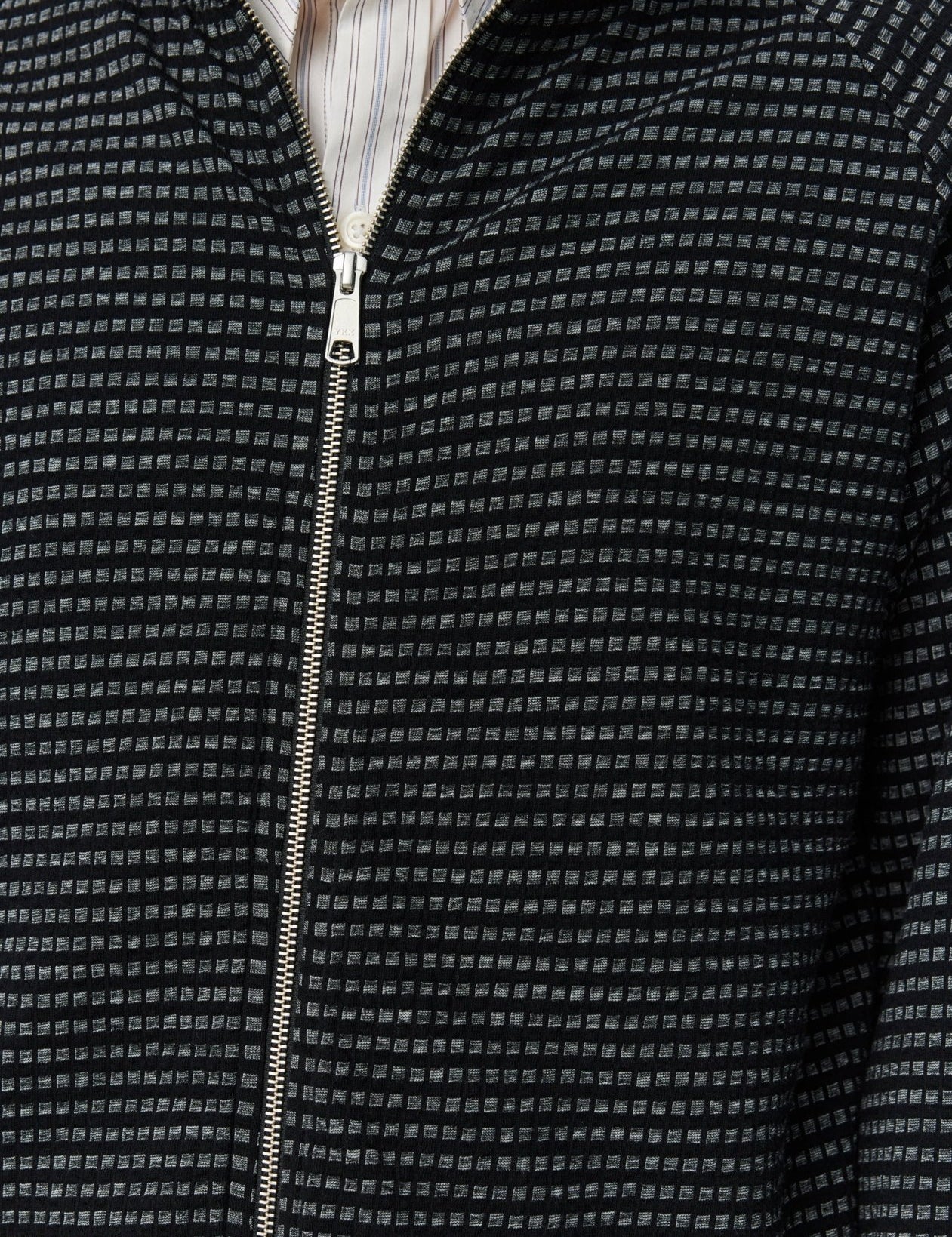 Leisure Zip Up Black Experienced Check - LIKELIHOOD