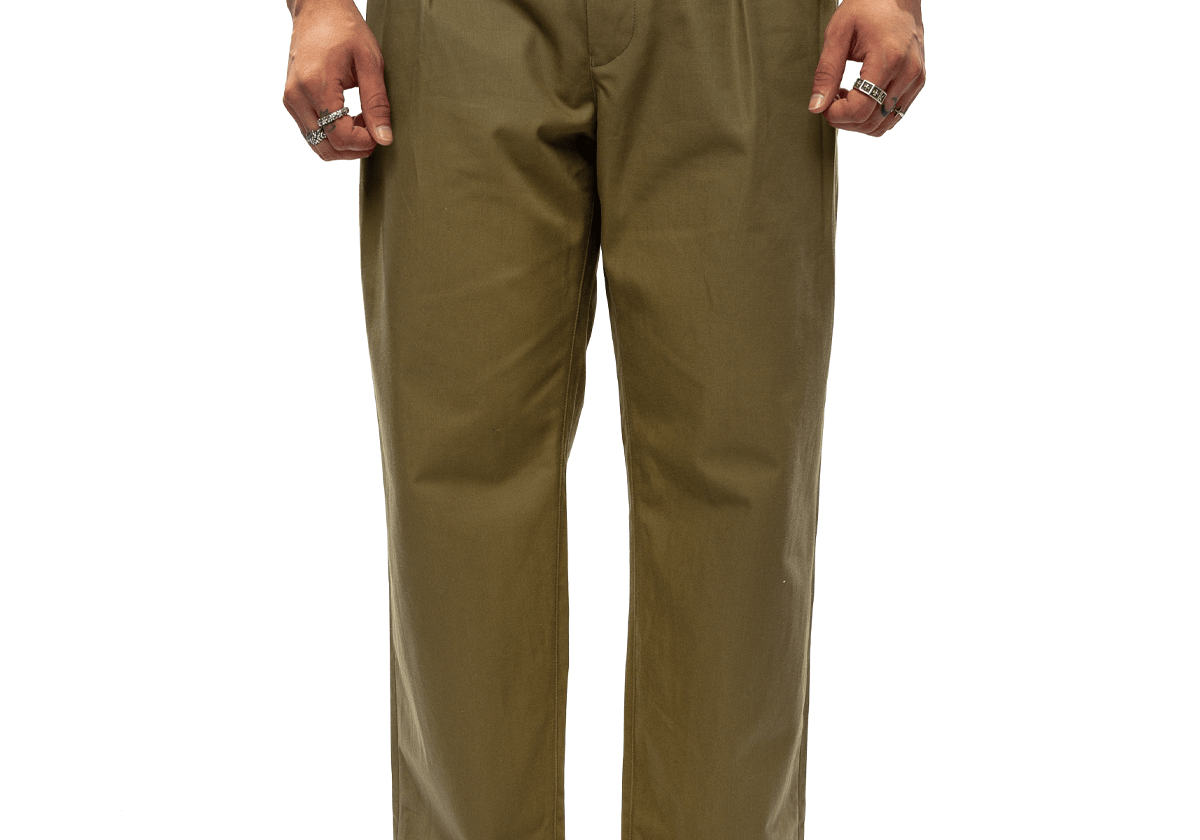 Lez / Gluca / Trousers / Cotton. CNVS Olive Drab - LIKELIHOOD