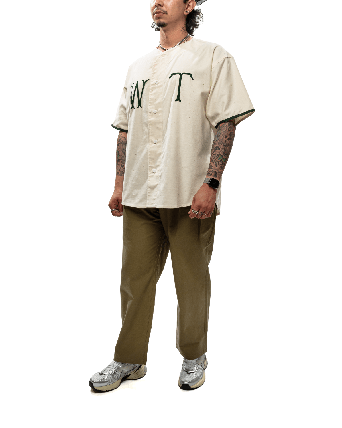 Lez / Gluca / Trousers / Cotton. CNVS Olive Drab - LIKELIHOOD