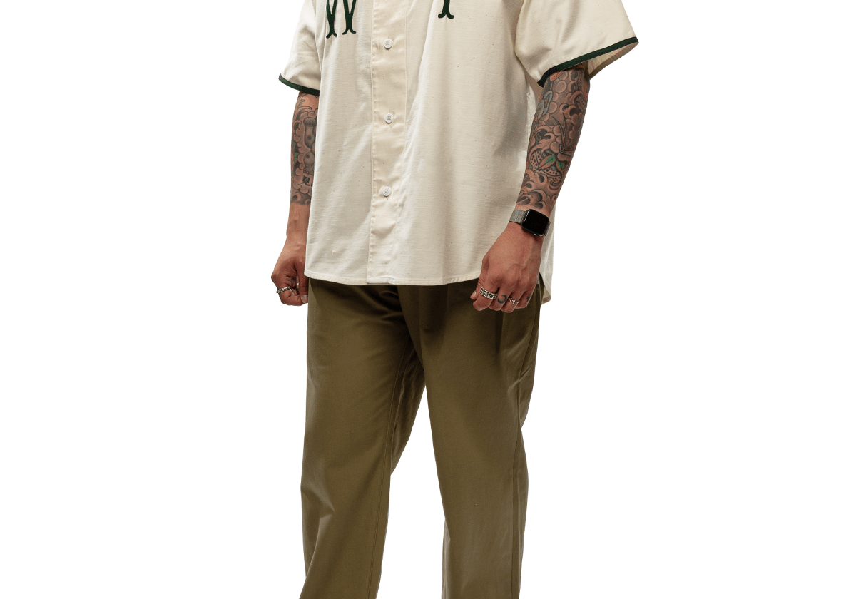 Lez / Gluca / Trousers / Cotton. CNVS Olive Drab - LIKELIHOOD