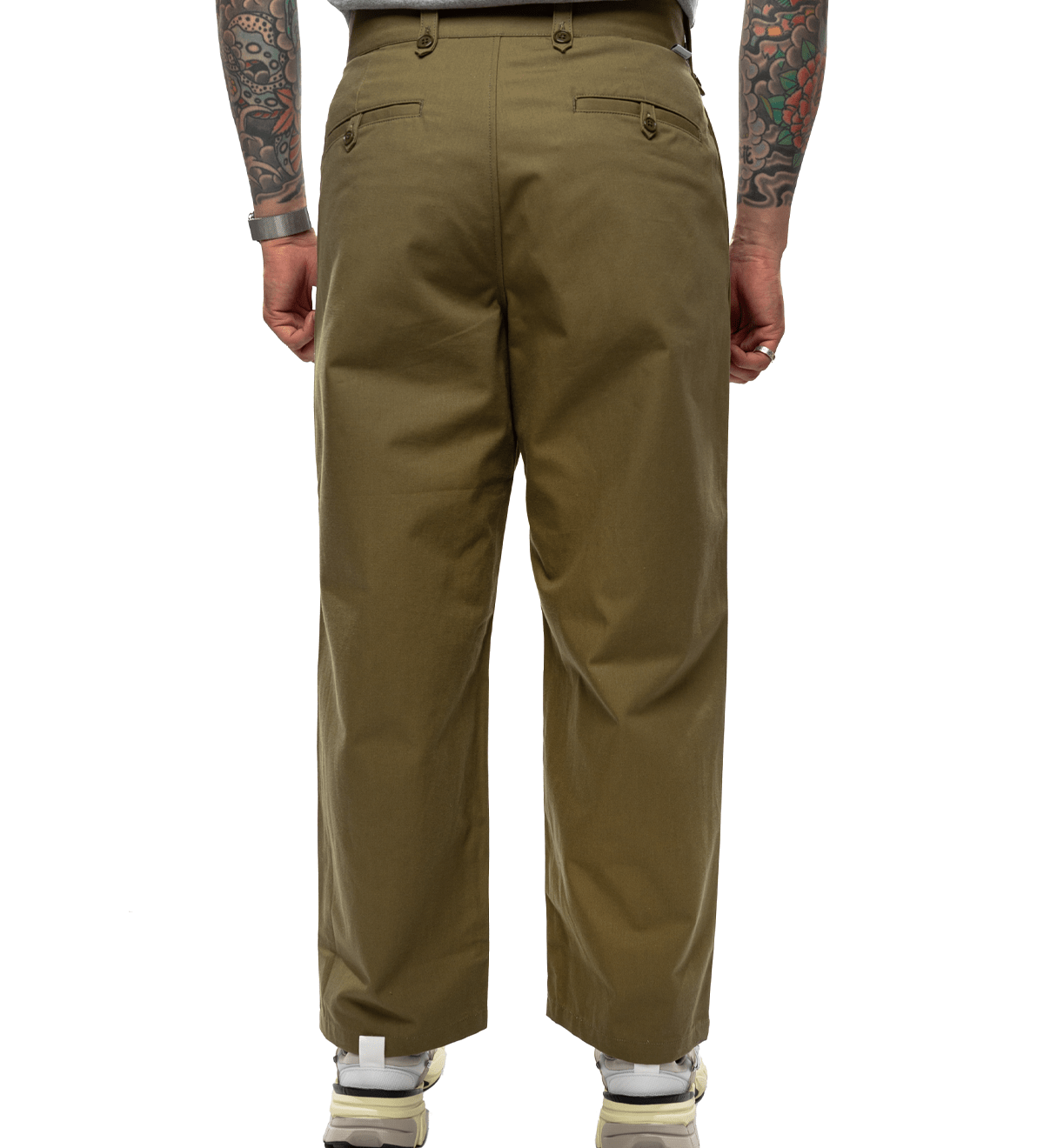 Lez / Gluca / Trousers / Cotton. CNVS Olive Drab - LIKELIHOOD