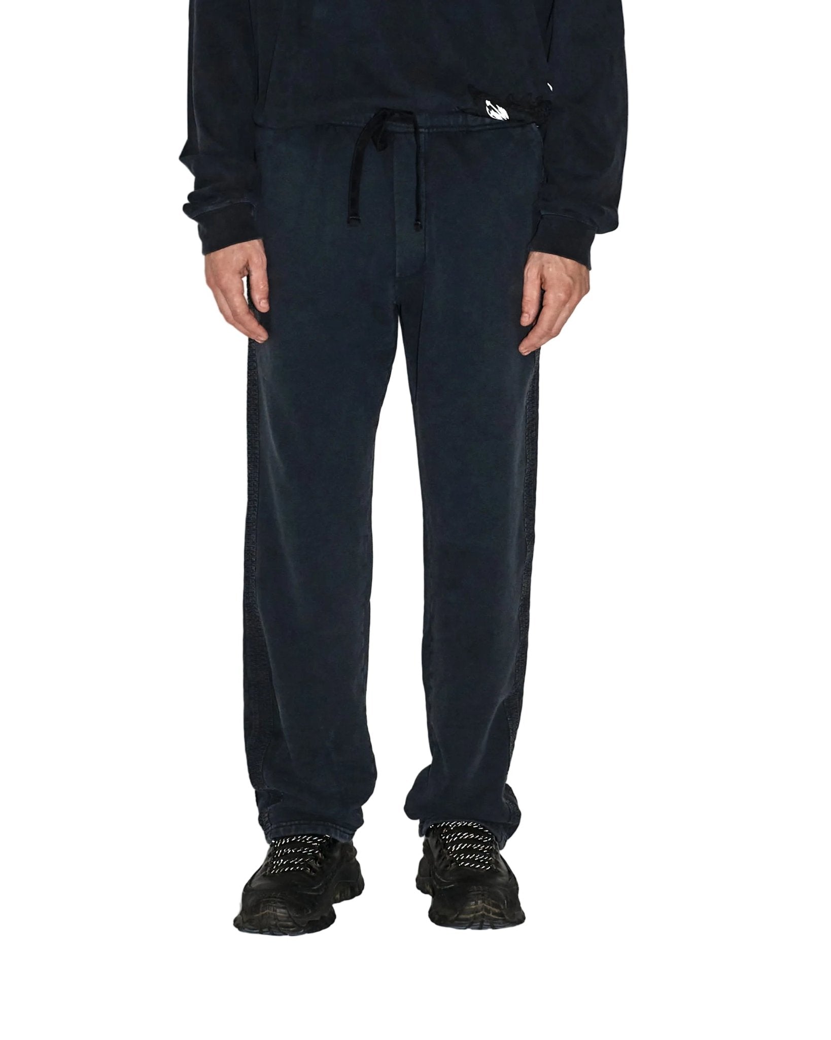 Lian Straight Hem Pants Pirate Black - LIKELIHOOD