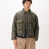 Quilted Pocket Jacket Checkered