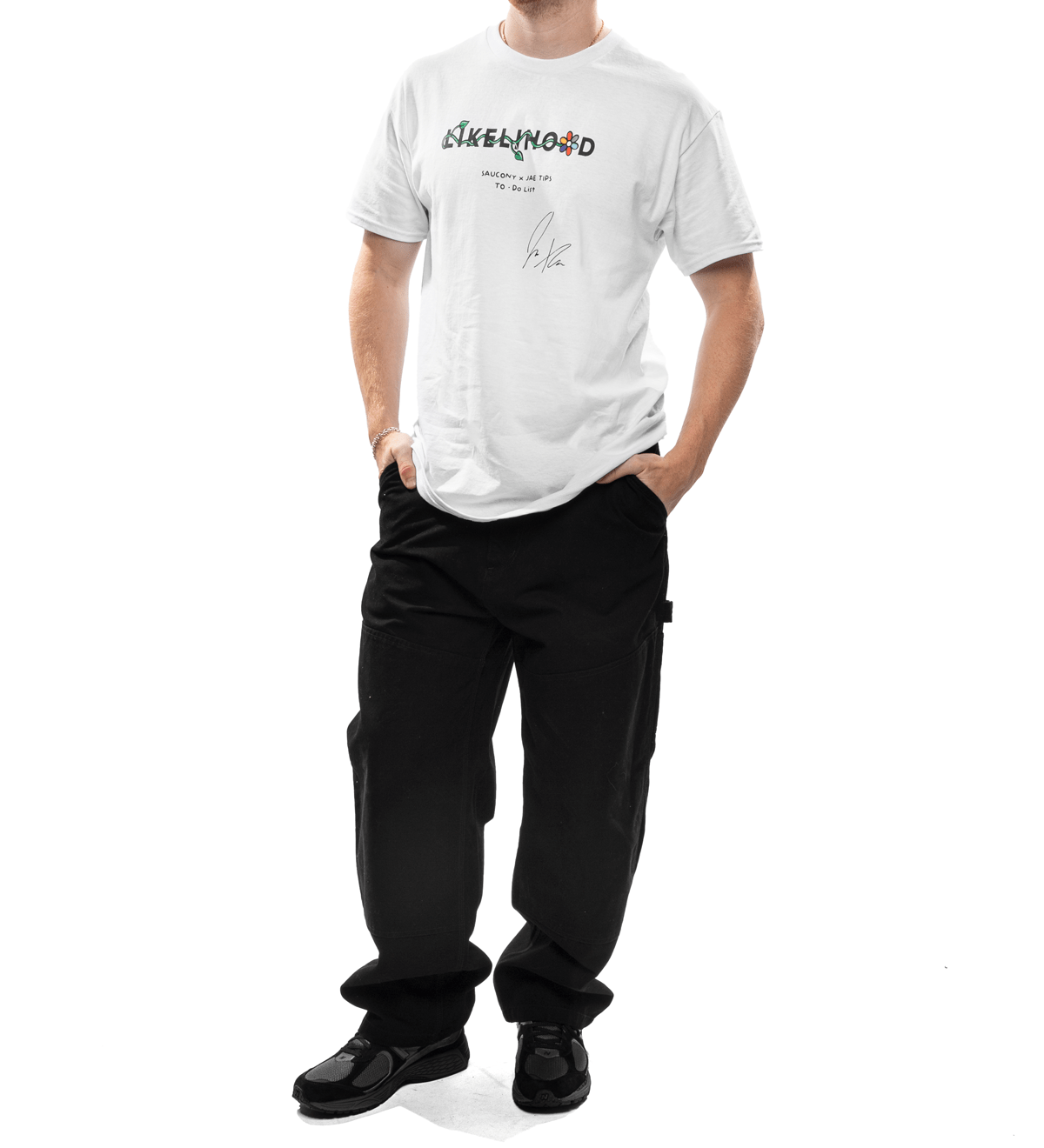 LIKELIHOOD x Jae Tips Tee White - LIKELIHOOD