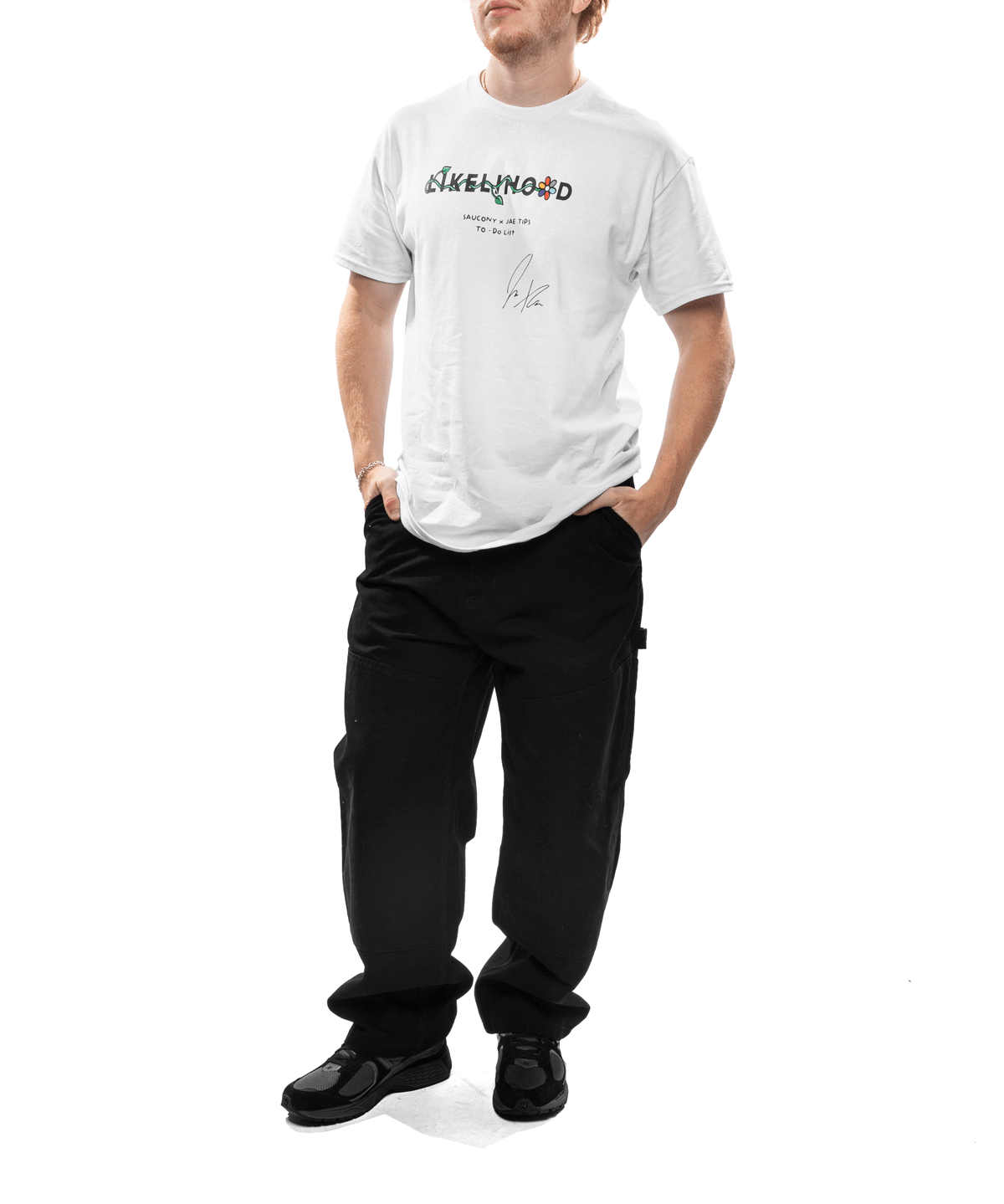 LIKELIHOOD x Jae Tips Tee White - LIKELIHOOD