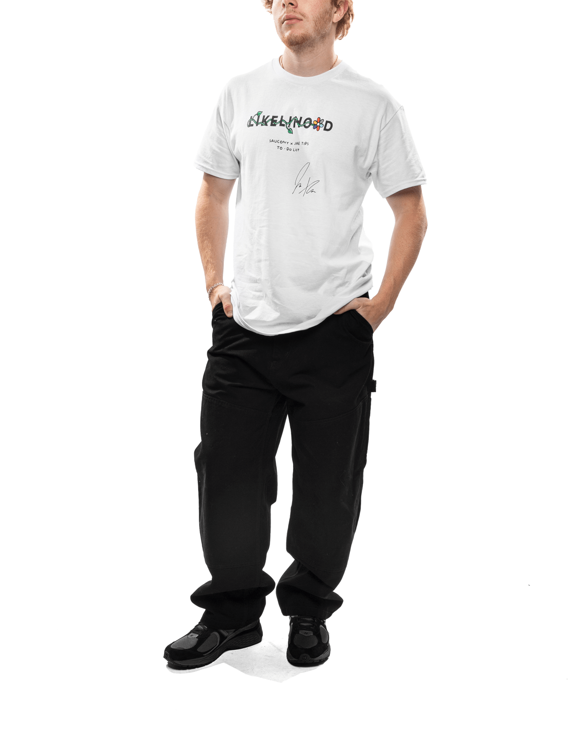 LIKELIHOOD x Jae Tips Tee White - LIKELIHOOD