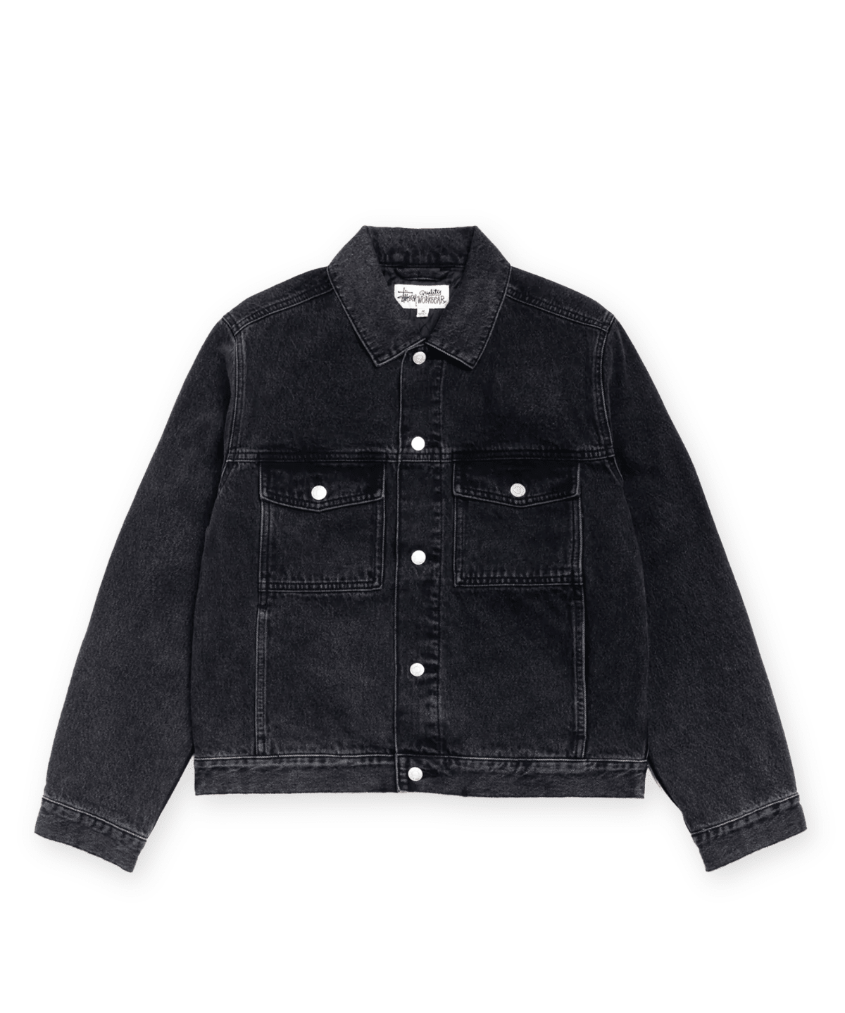 Lined Denim Trucker Vintage Black - LIKELIHOOD